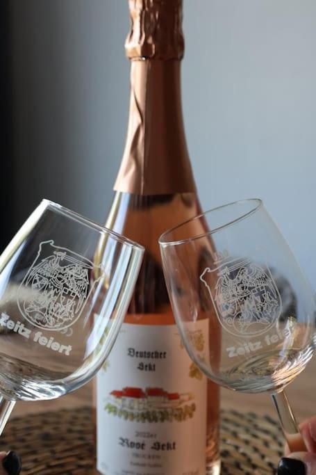 Ferienwohnung Weingut Lahmer August Kretzschau Extérieur photo